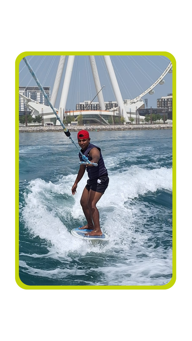 Wakeboarding Dubai Marina